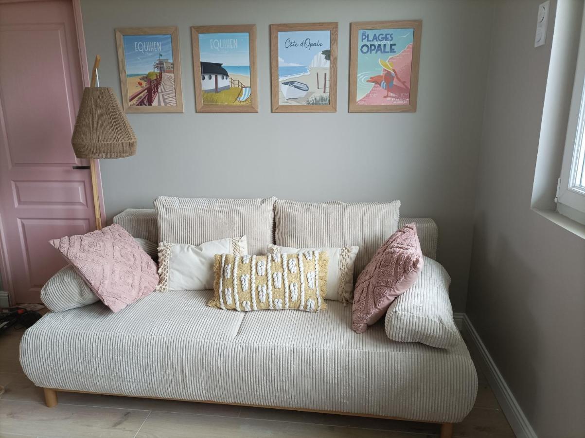 Detente Sur La Cote D'Opale Équihen-Plage Extérieur photo